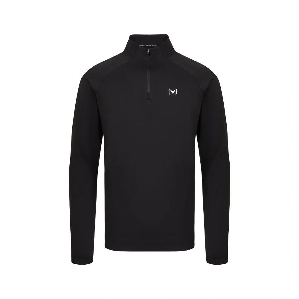 Джемпер INTRO 1/4 ZIP BLACK