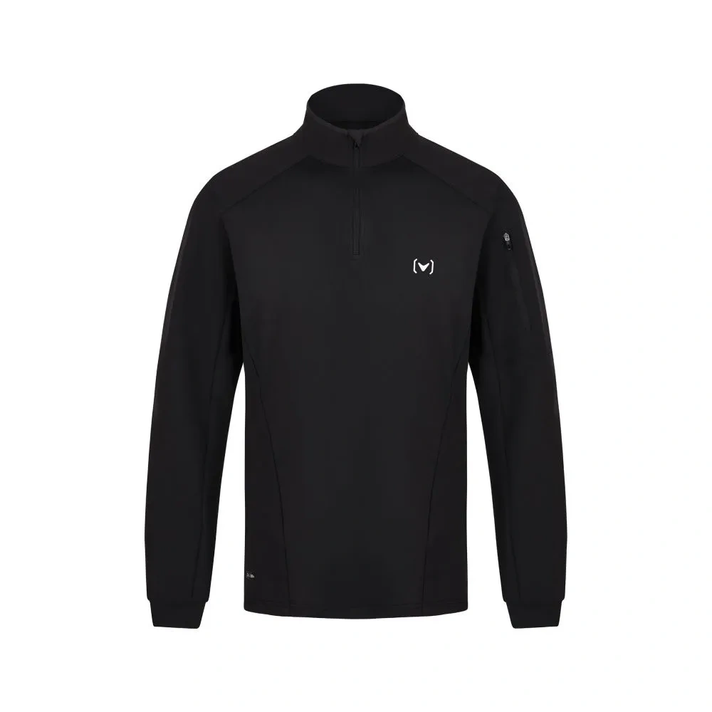 Джемпер INTRO TENDO 1/4 ZIP BLACK
