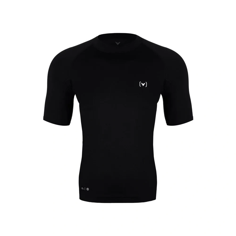 Рашгард INTRO SHORT SLEEVE BLACK