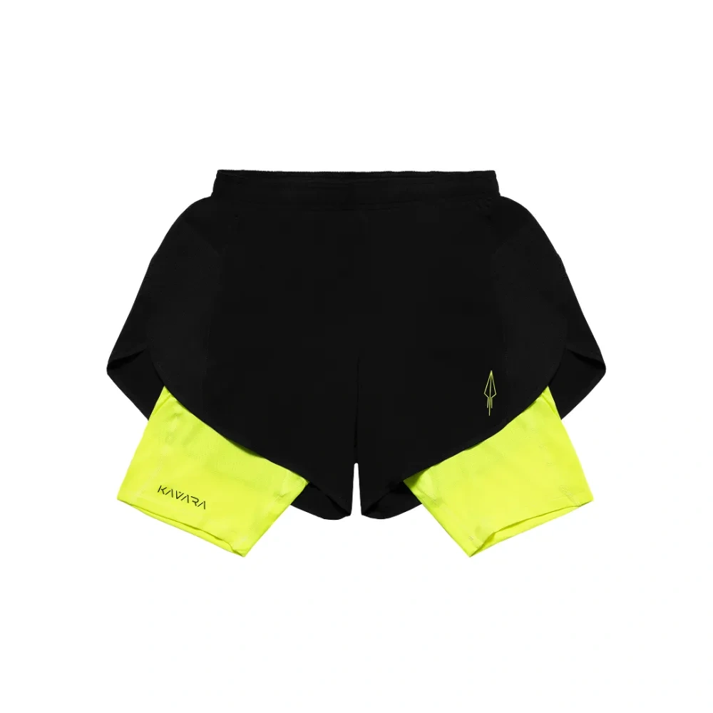 Шорты 2 в 1 NEON GREEN