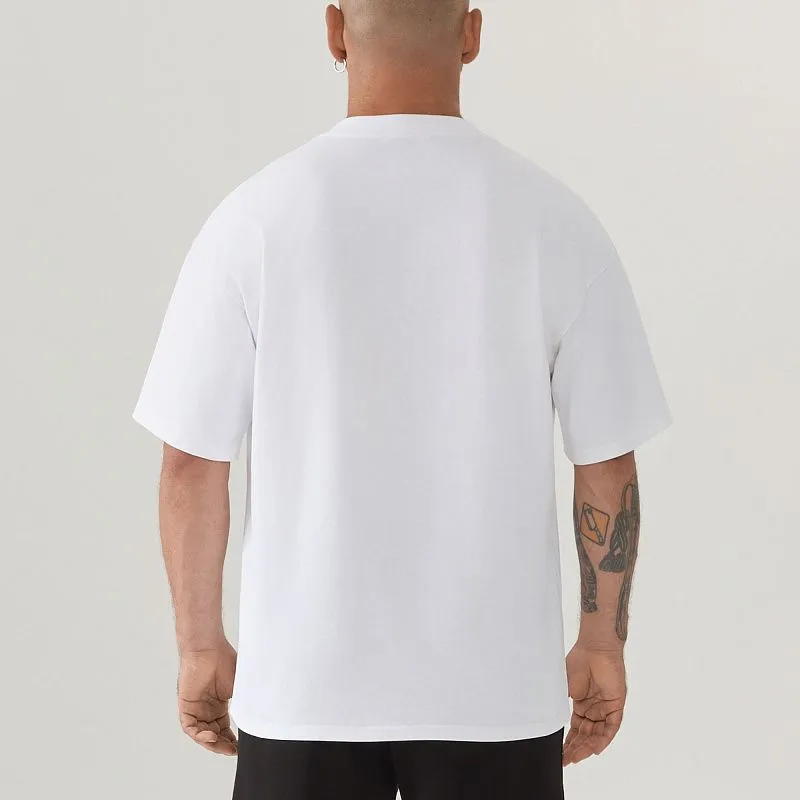 Футболка COTTON OVERSIZE WHITE — фото 3