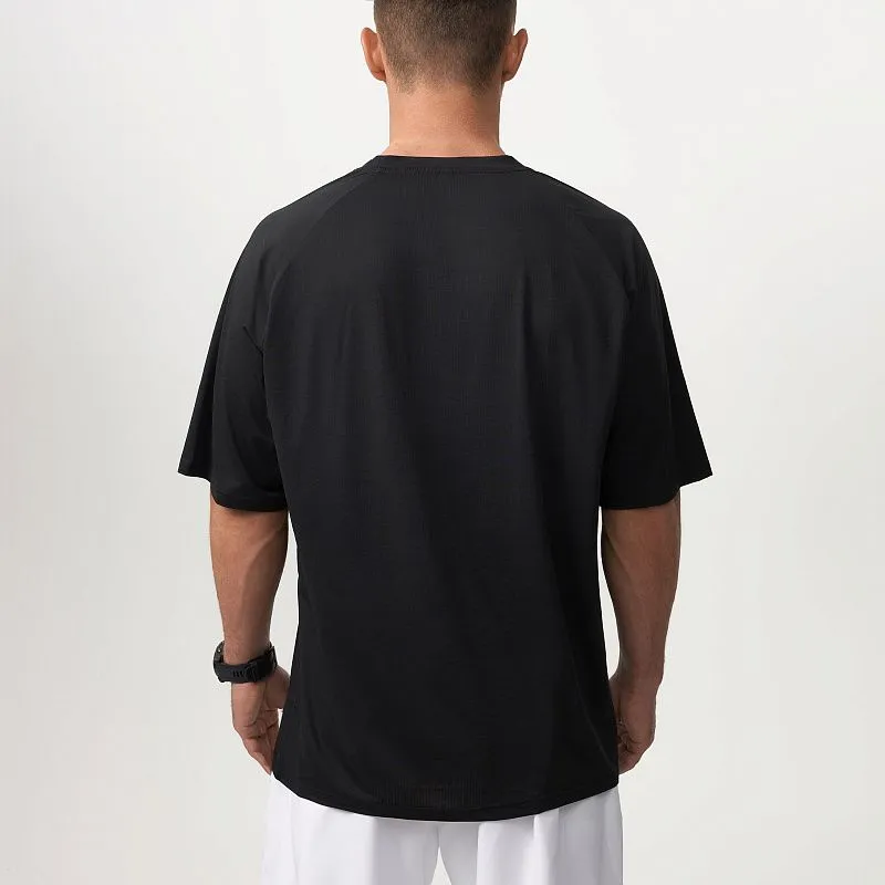 Футболка INTRO WIDE FIT BLACK — фото 3
